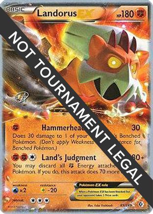 Landorus EX - 2015 (Rowan Stavenow) 089 [World Championship Decks]