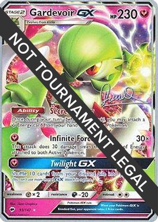 Gardevoir GX - 2017 (Diego Cassiraga) 093 [World Championship Decks]