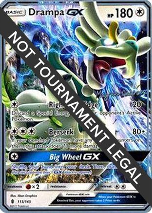 Drampa GX - 2018 (Magnus Pedersen) 115 [World Championship Decks]