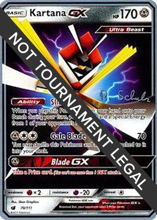 Kartana GX - 2018 (Robin Schulz) 070 [World Championship Decks]