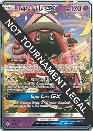 Tapu Lele GX - 2018 (Robin Schulz) 060 [World Championship Decks]