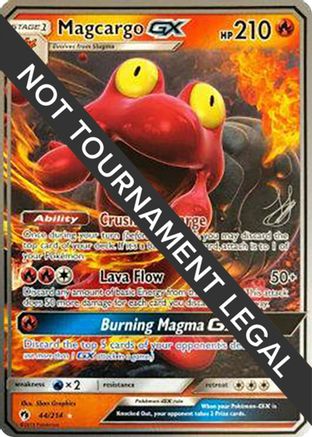 Magcargo GX - 2019 (Henry Brand) 044 [World Championship Decks]