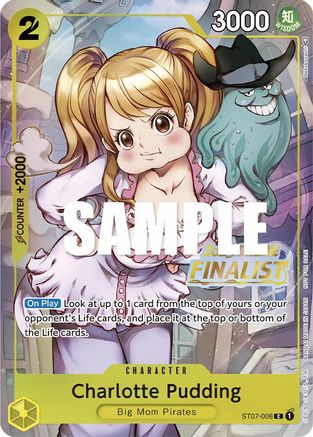 Charlotte Pudding (Online Regional 2023) [Finalist] (ST07-008)  [One Piece Promotion Cards] Foil
