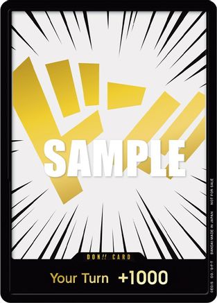 DON!! Card (Gold)  [One Piece Promotion Cards] Foil