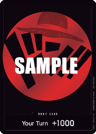 DON!! Card (Red)  [One Piece Promotion Cards] Foil