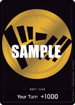DON!! Card (Yellow)  [One Piece Promotion Cards] Foil