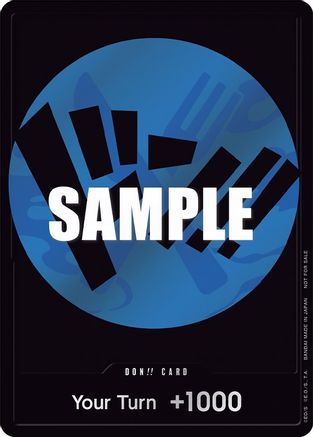 DON!! Card (Blue)  [One Piece Promotion Cards] Foil