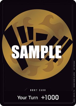 DON!! Card (Bronze)  [One Piece Promotion Cards] Foil