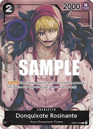 Donquixote Rosinante (Box Topper) (OP02-108)  [Paramount War] Foil