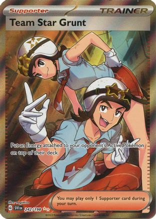 Team Star Grunt 242/198 [SV01 Scarlet & Violet Base Set]  - Holofoil