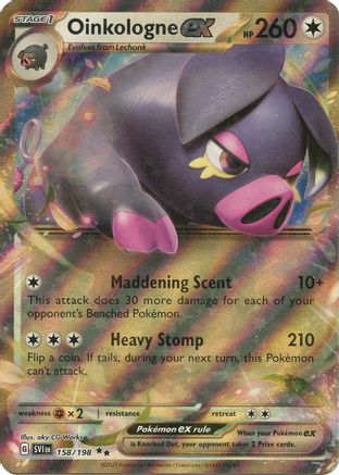 Oinkologne ex 158/198 [SV01 Scarlet & Violet Base Set]  - Holofoil
