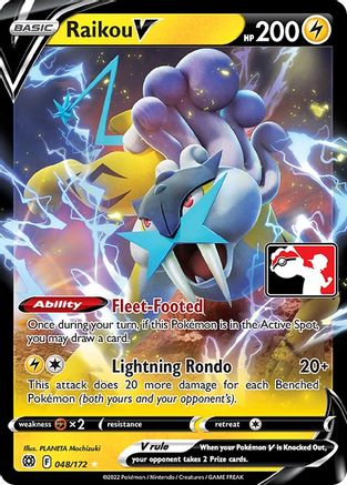 Raikou V 048/172 [Prize Pack Series Cards]  - Holofoil