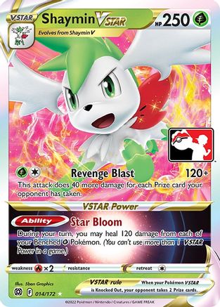 Shaymin VSTAR 014 [Prize Pack Series Cards]  - Holofoil