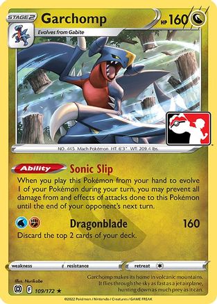 Garchomp [Prize Pack Series Cards]
