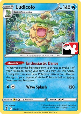 Ludicolo [Prize Pack Series Cards]