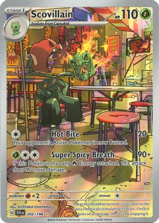 Scovillain 202/198 [SV01 Scarlet & Violet Base Set]  - Holofoil