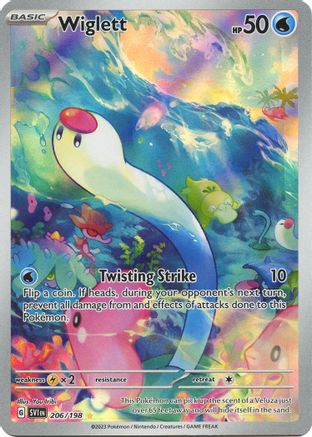Wiglett 206/198 [SV01 Scarlet & Violet Base Set]  - Holofoil