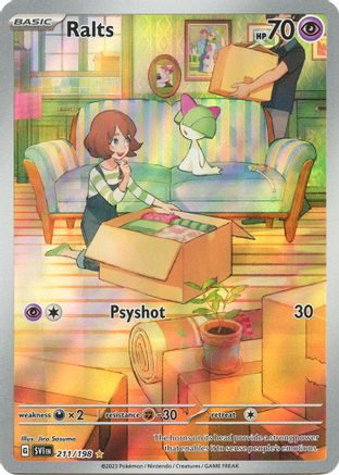 Ralts 211/198 [SV01 Scarlet & Violet Base Set]  - Holofoil