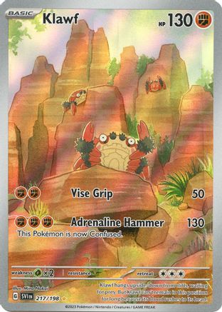 Klawf 217/198 [SV01 Scarlet & Violet Base Set]  - Holofoil