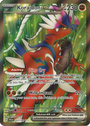 Koraidon ex 231/198 [SV01 Scarlet & Violet Base Set]  - Holofoil