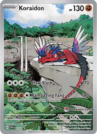 Koraidon 014 (Pokemon Center Exclusive) [SV Scarlet & Violet Promo Cards]  - Holofoil