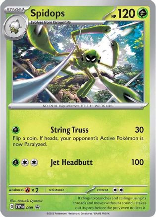 Spidops 009 [SV Scarlet & Violet Promo Cards]  - Holofoil