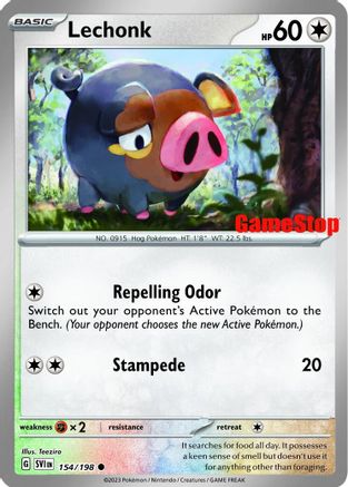 Lechonk 154/198 [Miscellaneous Cards & Products]