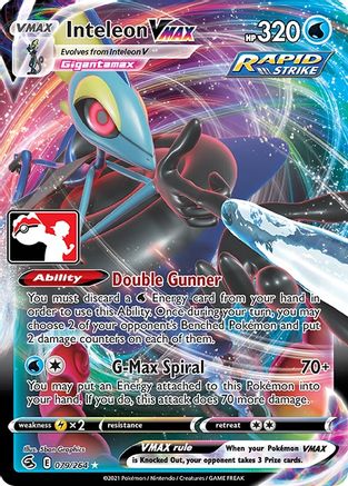 Inteleon VMAX 079 [Prize Pack Series Cards]  - Holofoil
