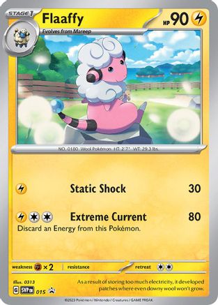 Flaaffy 015 [SV Scarlet & Violet Promo Cards]