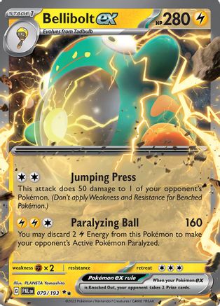 Bellibolt ex 079/193 [SV02 Paldea Evolved]  - Holofoil