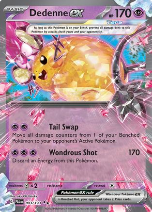 Dedenne ex 093/193 [SV02 Paldea Evolved]  - Holofoil