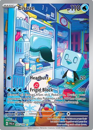 Eiscue 205/193 [SV02 Paldea Evolved]  - Holofoil