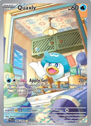 Quaxly 206/193 [SV02 Paldea Evolved]  - Holofoil