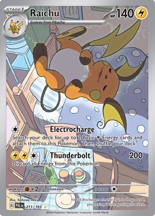 Raichu 211/193 [SV02 Paldea Evolved]  - Holofoil
