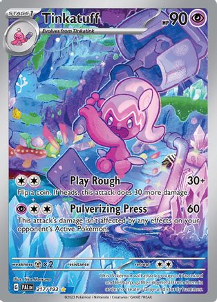 Tinkatuff 217/193 [SV02 Paldea Evolved]  - Holofoil