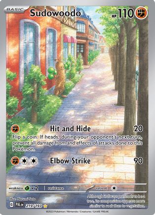 Sudowoodo 219/193 [SV02 Paldea Evolved]  - Holofoil