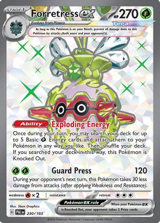 Forretress ex 230/193 [SV02 Paldea Evolved]  - Holofoil