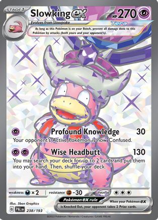 Slowking ex 238/193 [SV02 Paldea Evolved]  - Holofoil