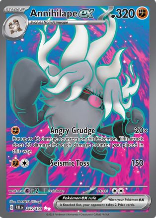 Annihilape ex 242/193 [SV02 Paldea Evolved]  - Holofoil