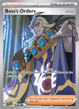 Boss's Orders 248/193 [SV02 Paldea Evolved]  - Holofoil
