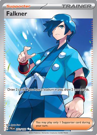 Falkner 251/193 [SV02 Paldea Evolved]  - Holofoil