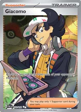 Giacomo 252/193 [SV02 Paldea Evolved]  - Holofoil