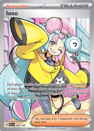 Iono 254/193 [SV02 Paldea Evolved]  - Holofoil
