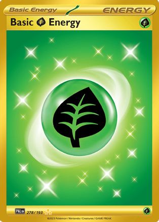 Basic Grass Energy 278/193 [SV02 Paldea Evolved]  - Holofoil