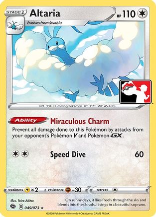 Altaria - 49/73/73 [Prize Pack Series Cards]