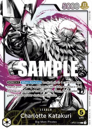 Charlotte Katakuri (099) (Alternate Art) (OP03-099)  [Pillars of Strength] Foil