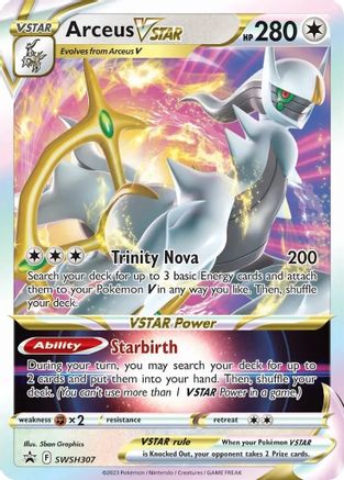 Arceus VSTAR SWSH307 [SWSH Sword & Shield Promo Cards]  - Holofoil