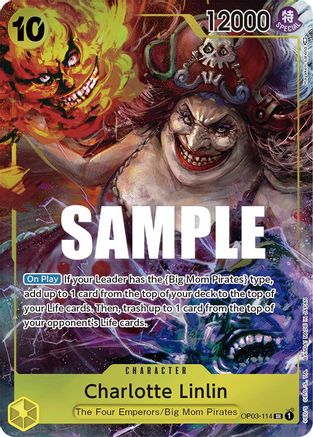 Charlotte Linlin (114) (Alternate Art) (OP03-114)  [Pillars of Strength] Foil