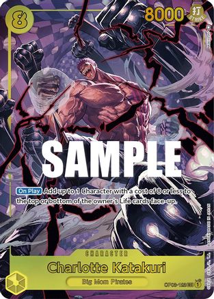 Charlotte Katakuri (123) (Alternate Art) (OP03-123)  [Pillars of Strength] Foil