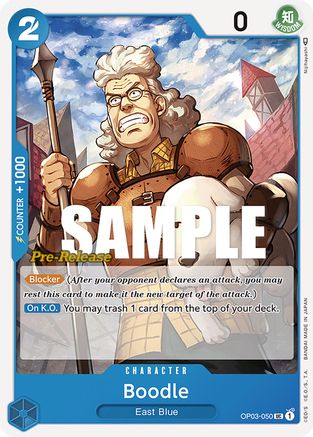 Boodle (OP03-050)  [Pillars of Strength Pre-Release Cards]